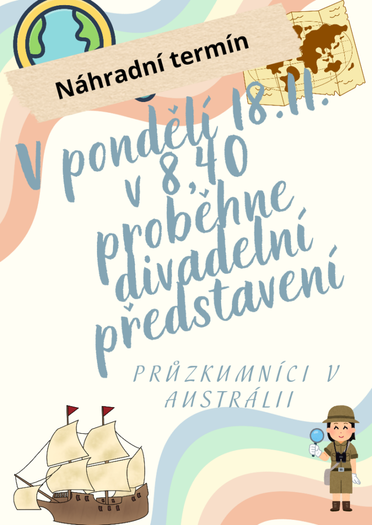 NOVÝ TERMÍN DIVADLENÍHO PŘEDSTAVENÍ…